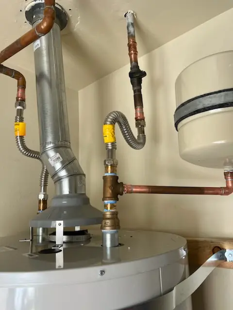 Water heater installation and plumbing repair in Braemar